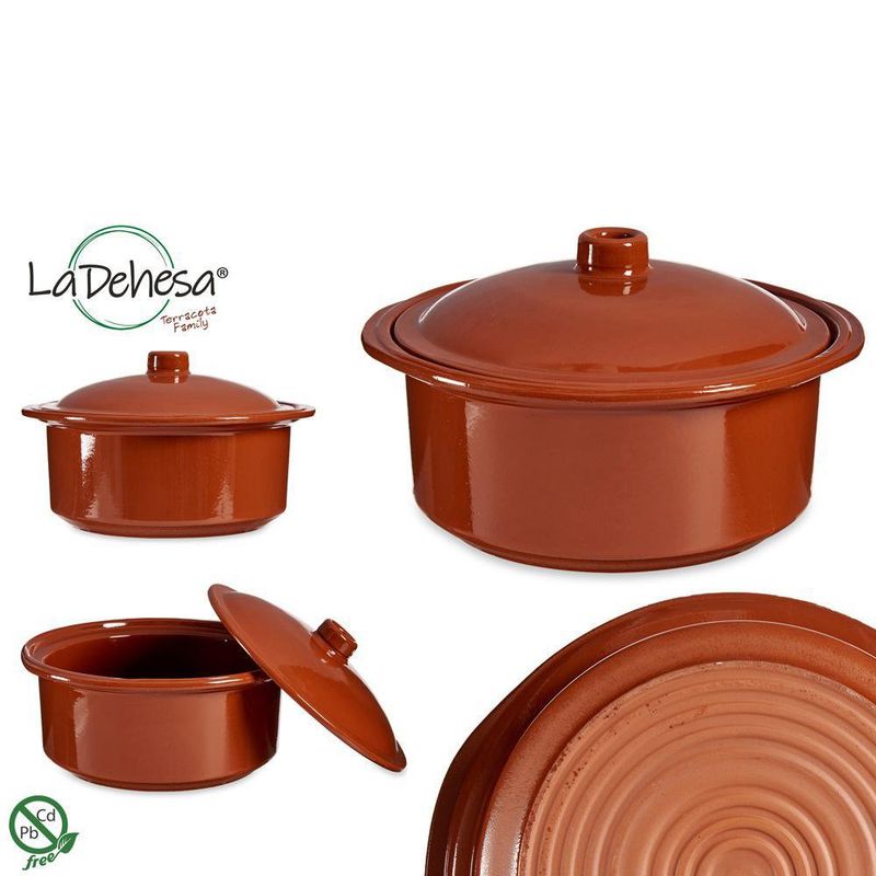 Cacerola De Cerámica Con Tapa 3.5 L