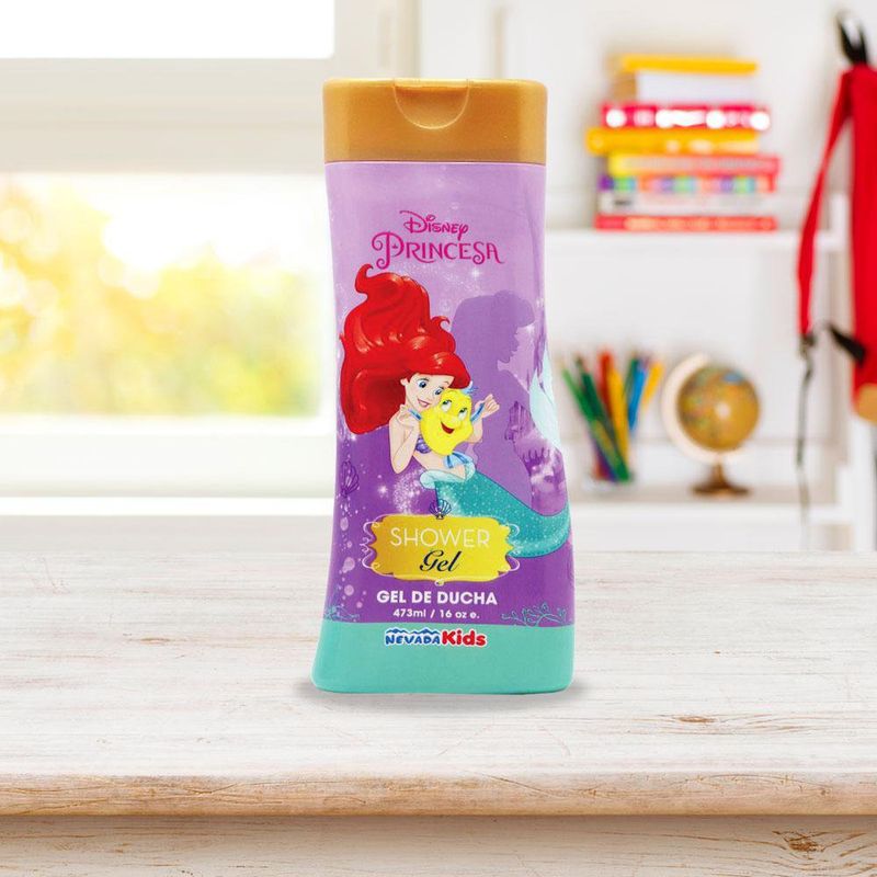 Gel De Ducha 473 Ml Princesas - Disney/Nevada Kids