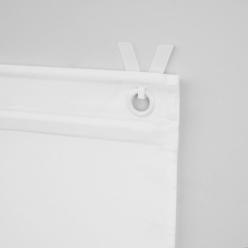 Persiana Romana Pharell Pleat 120 x 175 cm para Ventana Color Blanco