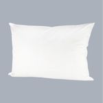 Almohada Hotelera Hipoalergénica de 50 x 70 cm Firmeza Suave con Funda de Algodón