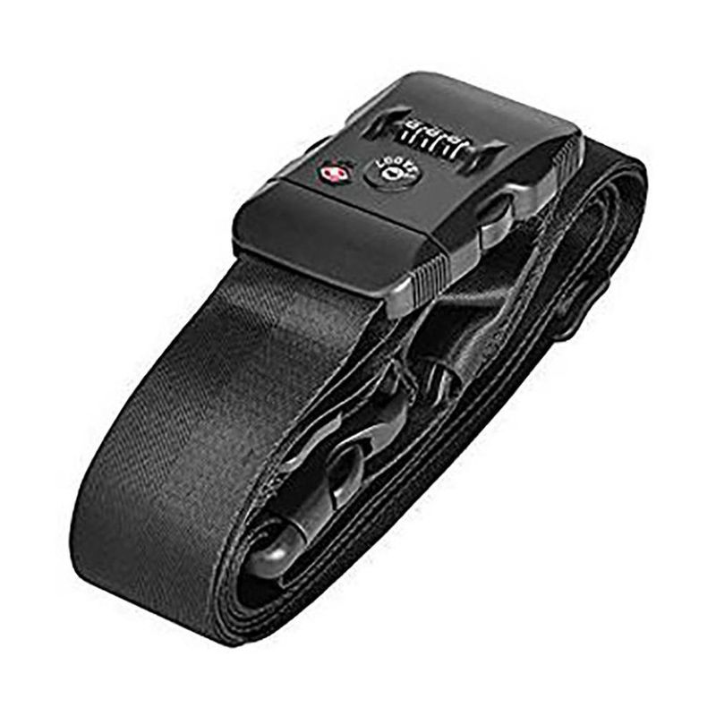 Candado De Correa Negro Para Equipaje - Ace Label