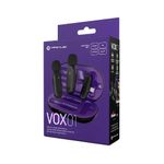 Micrófonos Inalámbricos de Solapa VOX01 2.4 GHz USB-C con Estuche de Carga