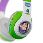 Audífonos Inalámbricos Toy Story Buzz Lightyear Diseño 3D Bluetooth 5.3 con Micrófono y Entrada Auxiliar