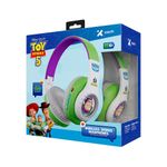 Audífonos Inalámbricos Toy Story Buzz Lightyear Diseño 3D Bluetooth 5.3 con Micrófono y Entrada Auxiliar