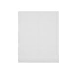Persiana Romana Charlina Pleat 120 x 175 cm para Ventana Color Blanco
