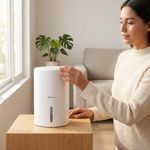 Deshumidificador Electrónico de 800 mL para 5 m² con Autoapagado Blanco