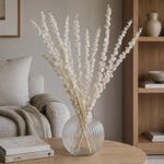 Rama de Eucalipto Artificial para Floreros y Arreglos de 65 cm Color Blanco