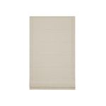 Persiana Romana Charlina Pleat 105 x 175 cm para Ventana Color Beige