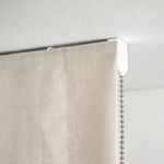 Persiana Romana Charlina Pleat 105 x 175 cm para Ventana Color Beige