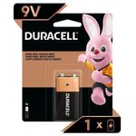 Batería Alcalina 9 Voltios Duracell