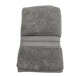 Toalla de Baño Absorbente Color Gris Oscuro