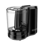 Procesador de Alimentos de 3 Tazas 175W con Función de Pulso Negro