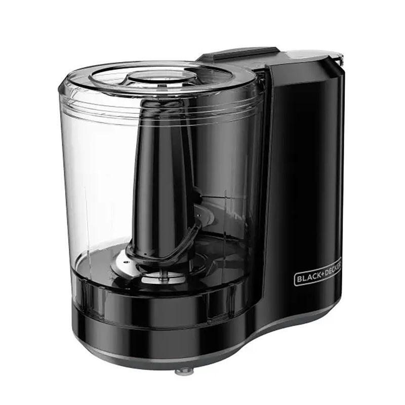 Procesador de Alimentos de 3 Tazas 175W con Función de Pulso Negro