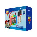 Mini Kit de Karaoke Toy Story 5 Portátil Bluetooth 6.0 con 2 Micrófonos Inalámbricos y Luces LED