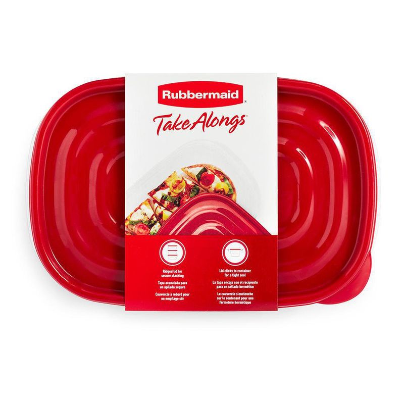 Set De 3 Contenedores De 4 Tazas - Rubbermaid