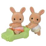 Sylvanian Families Sunny Rabbit Twins Set de Figuras Coleccionables
