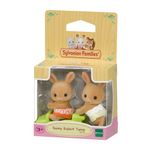 Sylvanian Families Sunny Rabbit Twins Set de Figuras Coleccionables
