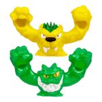 Heroes of Goo Jit Zu Meteor Madness Goo-Slingers Pack Doble Figuras Elásticas Diseños Surtidos