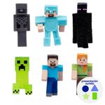 Heroes of Goo Jit Zu Minecraft Minis Figura Flexible Diseños Surtidos