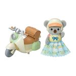 Sylvanian Families Treetop Koala Mother’s Scooter con Figura y Motoneta