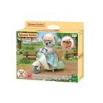 Sylvanian Families Treetop Koala Mother’s Scooter con Figura y Motoneta