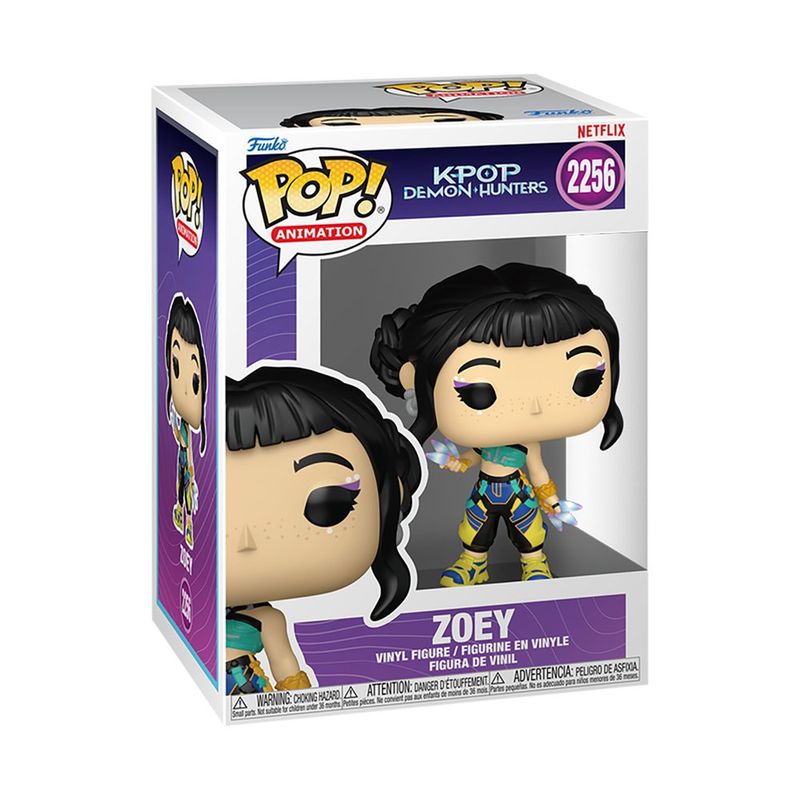 Funko Pop Animation KPop Demon Hunters Zoey Figura de Vinil #2256