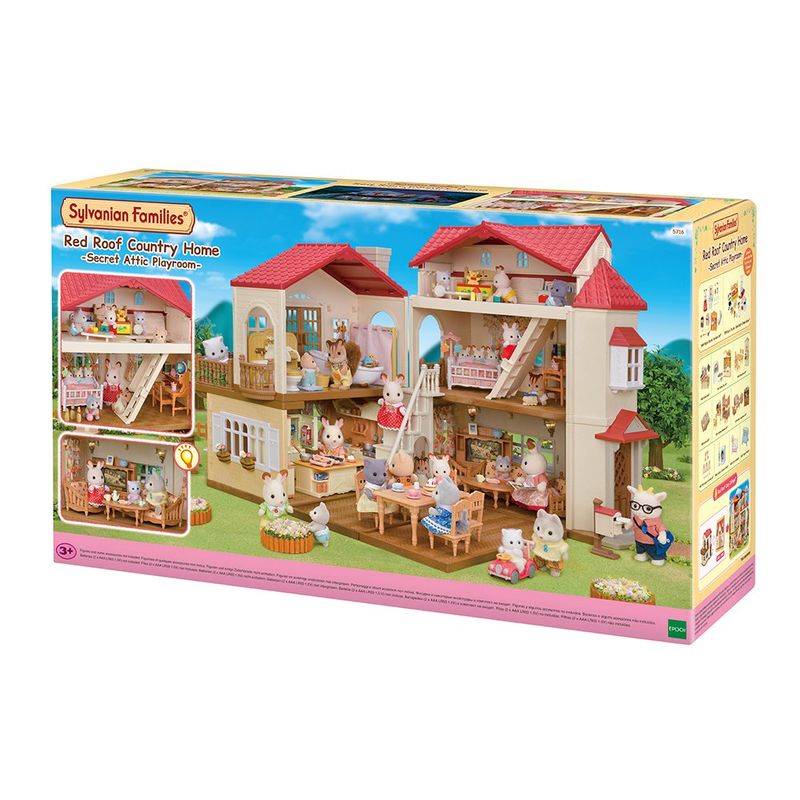 Sylvanian Families Casa de Campo con Ático Secreto