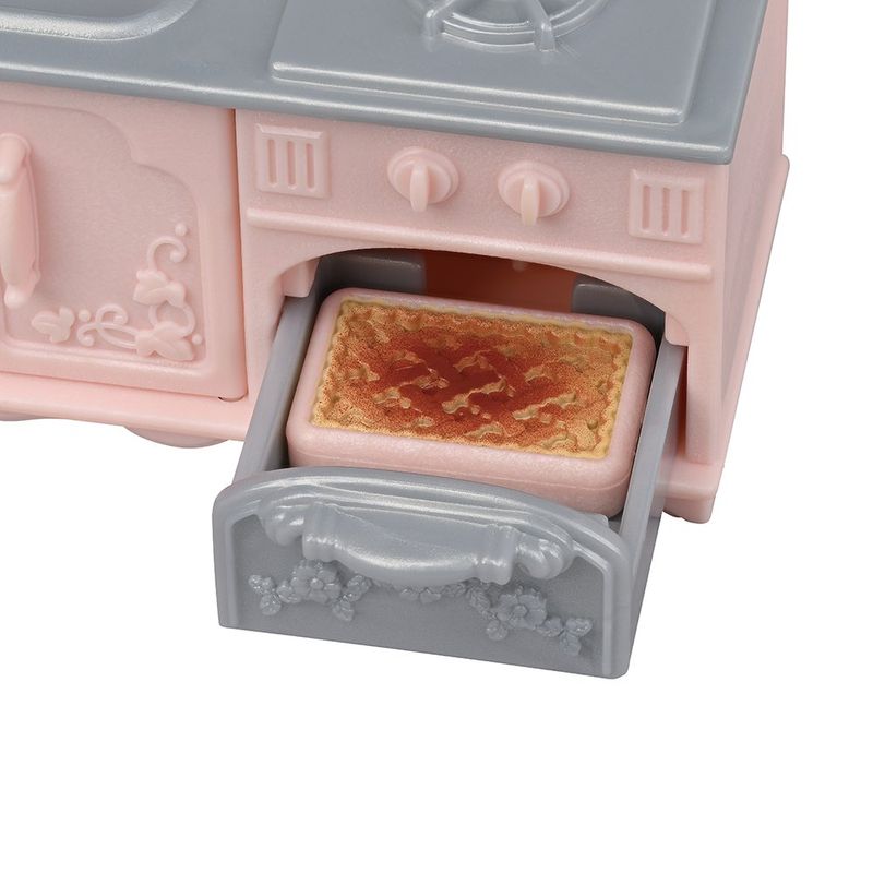 Sylvanian Families Sunny Rabbit Mother’s Cooking Set con Figura y Accesorios