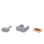 Sylvanian Families Sunny Rabbit Mother’s Cooking Set con Figura y Accesorios