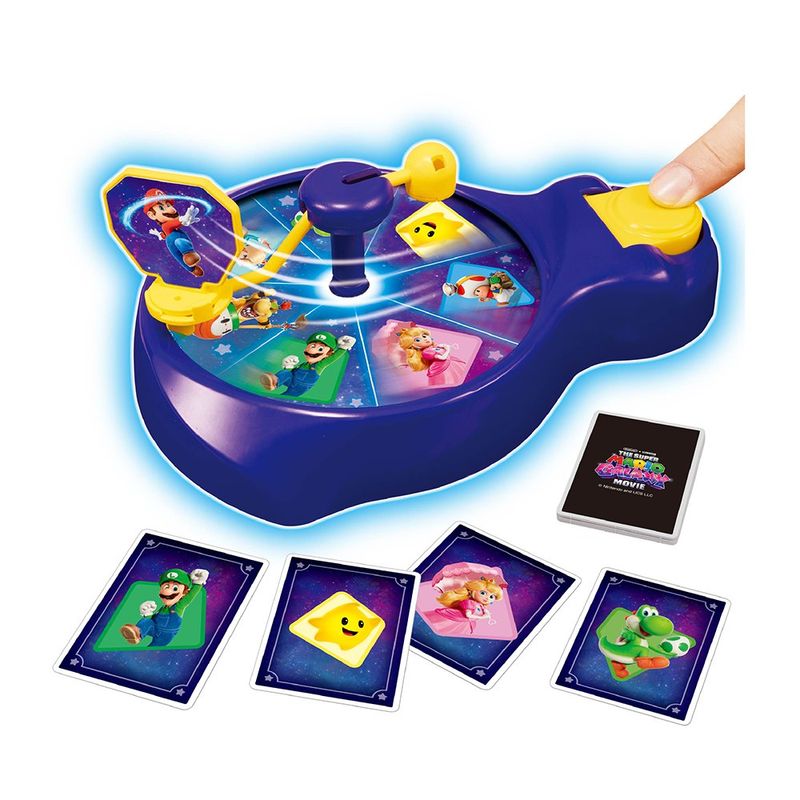 Super Mario Galaxy Movie Spin 'N Match Game Juego de Memoria y Velocidad