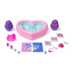 Hatchimals Alive Neon Rainbow Bestie Pool Party Set Interactivo con Accesorios