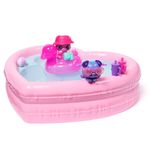 Hatchimals Alive Neon Rainbow Bestie Pool Party Set Interactivo con Accesorios