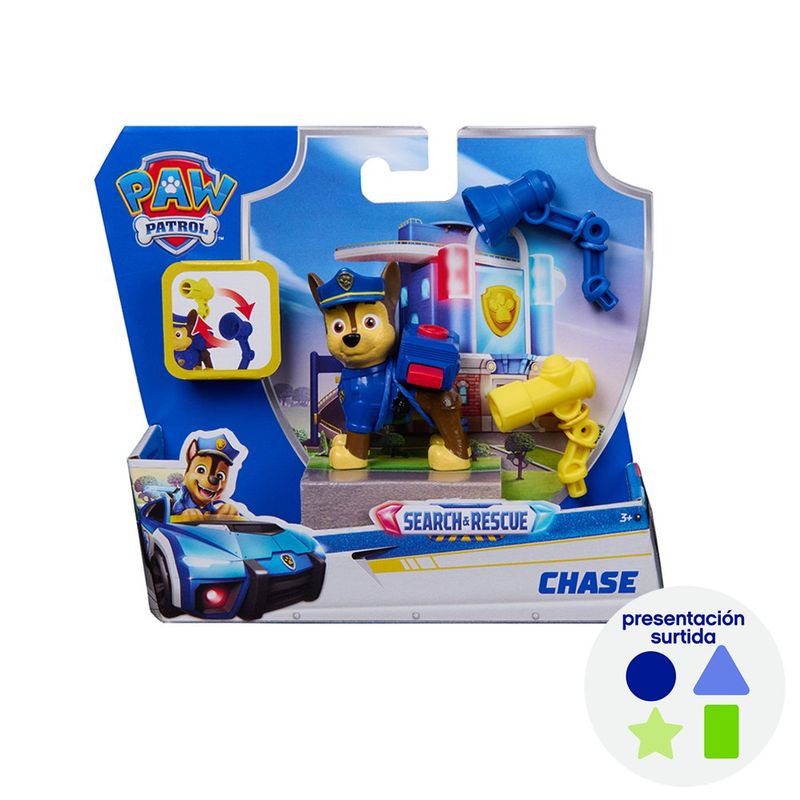 Paw Patrol Search & Rescue Figura de Acción con Accesorios Diseños Surtidos