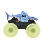 Monster Jam Grave Digger y Megalodon Set de Camiones Monster con Luces