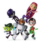 Teen Titans Go Figura Flexible Twisty Coleccionable Diseños Surtidos