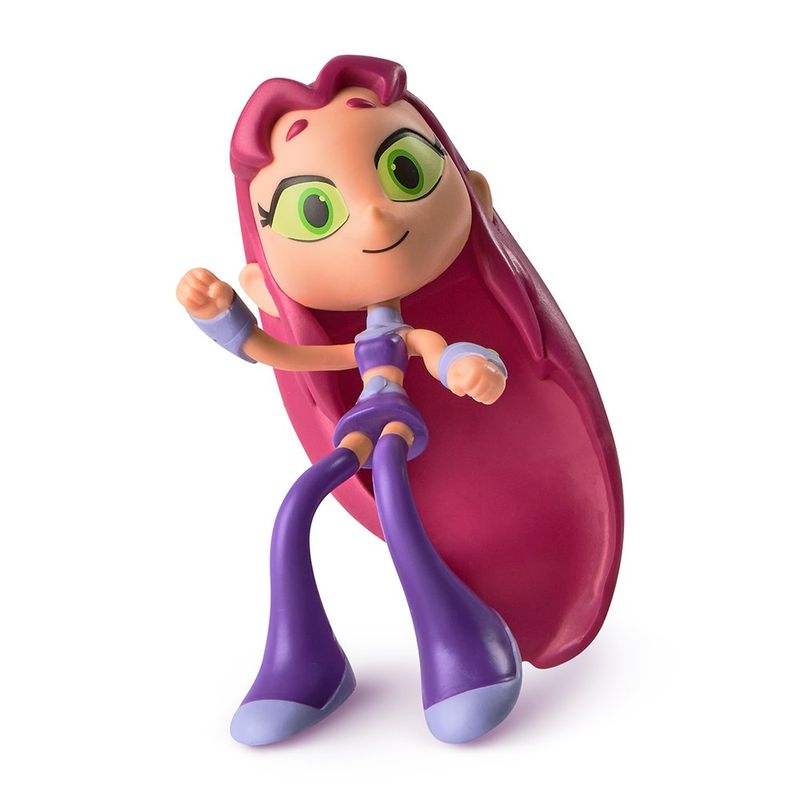 Teen Titans Go Figura Flexible Twisty Coleccionable Diseños Surtidos