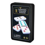 Cardinal Classics Dominoes Juego de Mesa Clásico en Caja Metálica
