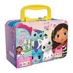 Gabby’s Dollhouse Juego de Memoria en Caja Metálica con 72 Tarjetas