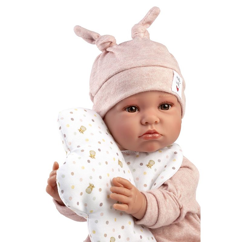 Muñeca Llorens Luna Recién Nacida con Cojín de Nube 42 cm
