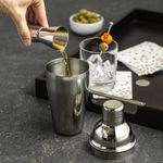 Medidor para Licor Doble Gourmet de Acero Inoxidable 1 oz y 1.5 oz