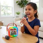 Mini Kit de Karaoke Toy Story 5 Portátil Bluetooth 6.0 con 2 Micrófonos Inalámbricos y Luces LED
