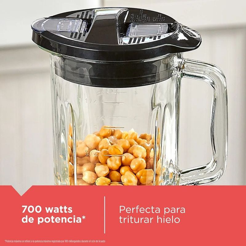 Licuadora Ice Crush de 1.25 L 700 W Color Rojo