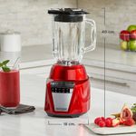 Licuadora Ice Crush de 1.25 L 700 W Color Rojo