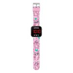 Lilo & Stitch Reloj LED Infantil Angel Rosa