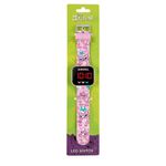 Lilo & Stitch Reloj LED Infantil Angel Rosa