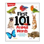 Libro Interactivo Infantil en Inglés First 101 Animal Words