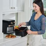 Freidora de Aire Purify de 4.2 L con Bandeja Cerámica Color Negro