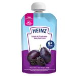 Compota de Ciruela Pasa Heinz Baby Food Pouch 113 g 6+ Meses