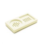 Base Drenante Nole Bar para Shampoo y Acondicionador Sólido Color Lemon