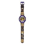 Reloj Digital Infantil Diseño Transformers Bumblebee con Pantalla LCD Color Negro y Dorado